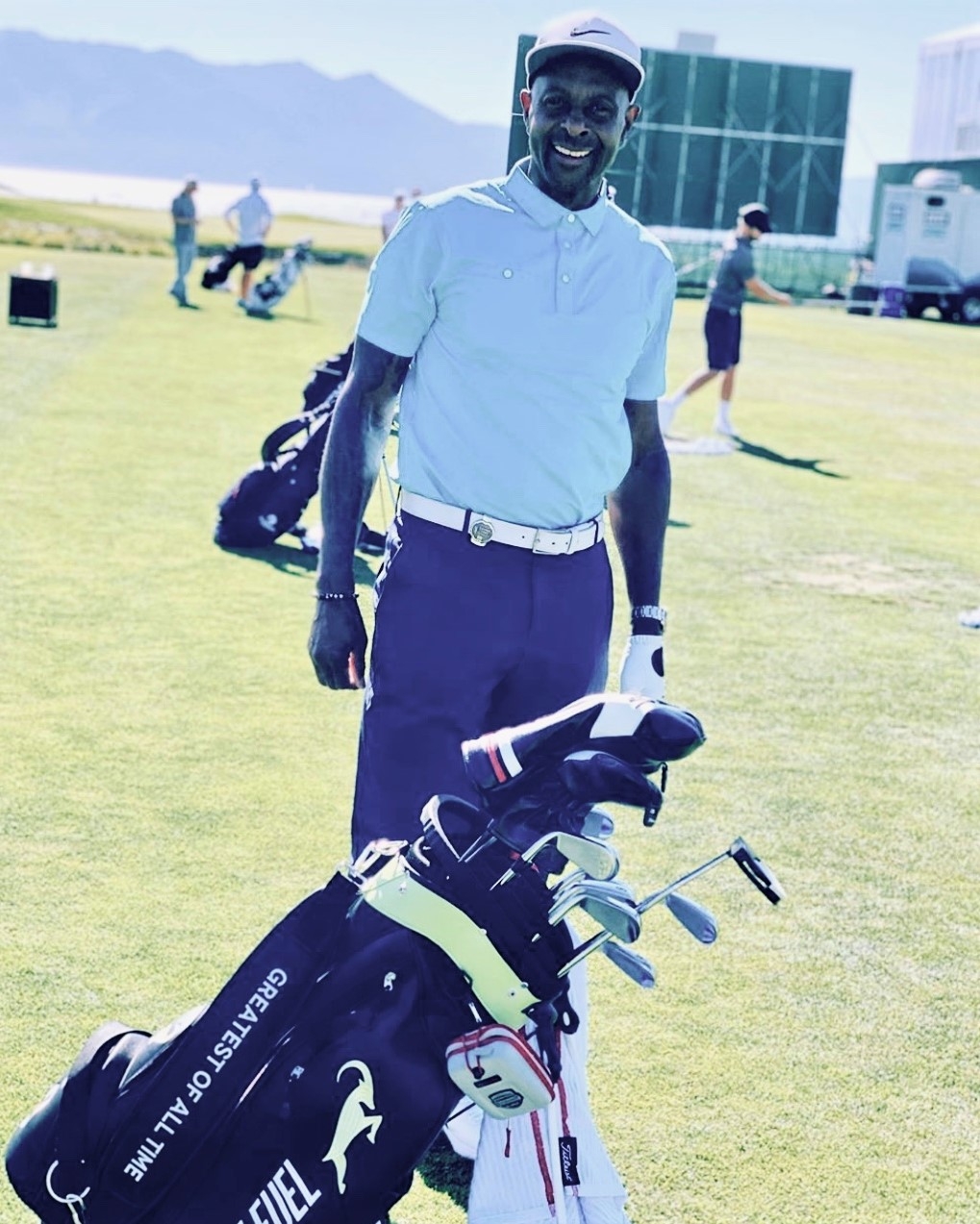 Dell Curry at American Century Championship